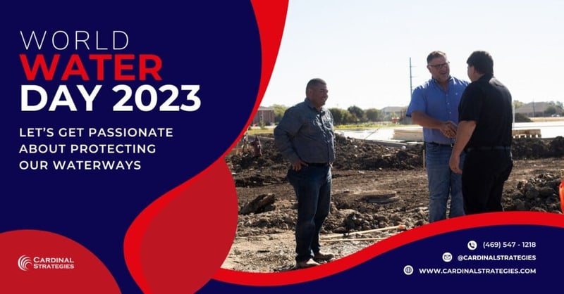A graphic about World Water Day in 2023.