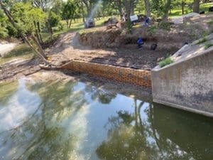 Picture of the Reid Project about stabilization.