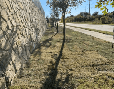 Retaining Walls with Integrated Drainage for Communities in North TX